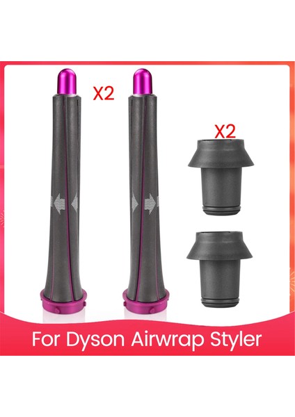 Dyson Airwrap Styler Saç Kurutma Makinesi Için 20 mm Uzun Bukle Aparatı, Adaptör Aksesuarlarıyla Bukle Saç Aleti Seti (Yurt Dışından)