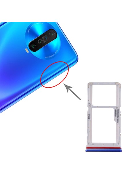 Xiaomi Redmi K30 4g Için Tepsi + Sım / Mikro Sd Kart Tepsisi (Yurt Dışından)