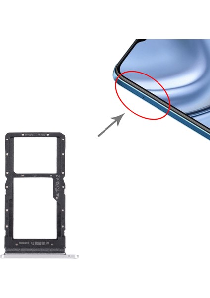 Honor Play 20 Için Sım + Mikro Sd Kart Tepsisi (Yurt Dışından)
