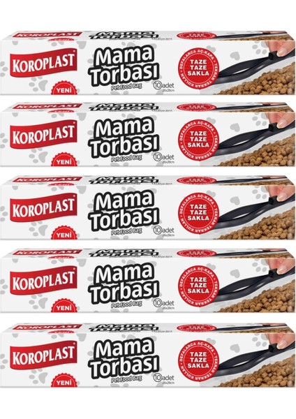 Mama Torbası 10 Lu 26 x 28 cm x 5 Paket