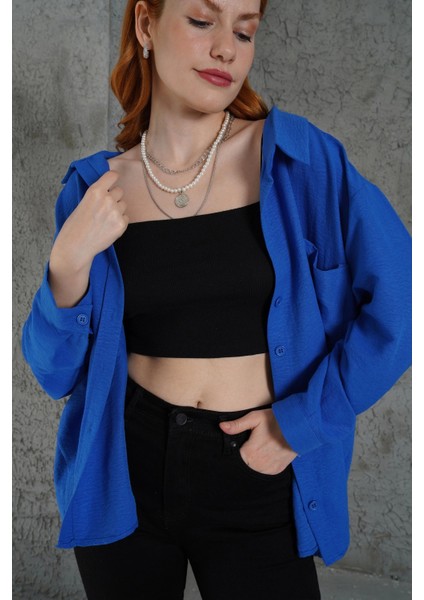 Basic Oversize Gömlek