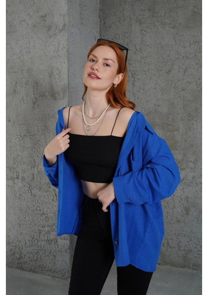 Basic Oversize Gömlek