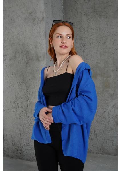 Basic Oversize Gömlek