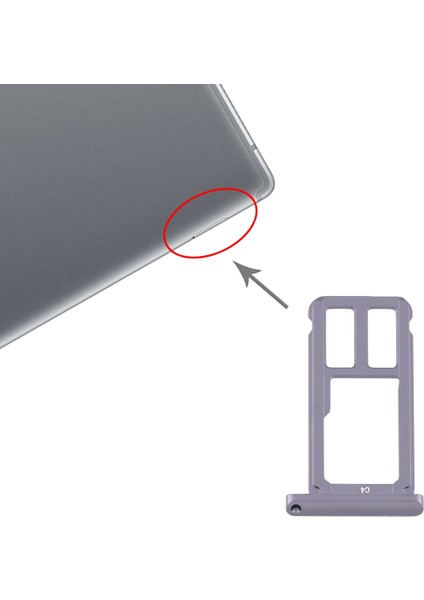 Huawei Mediapad M5 8 (Wıfı Versiyonu) Için Mikro Sd Kart Tepsisi (Yurt Dışından)