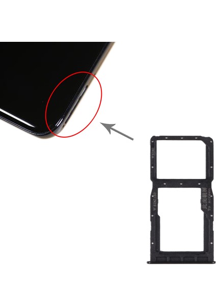 Huawei Nova 4e Için Tepsi+Mikro Sd Kart Tepsisi (Yurt Dışından)