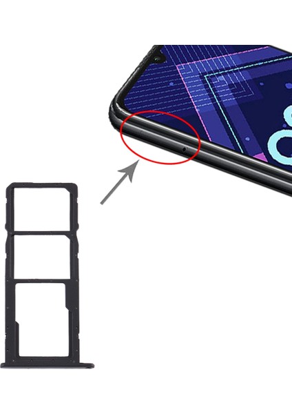 Huawei Honor 8A Pro Için Tepsi + Mikro Sd Kart Tepsisi (Yurt Dışından)