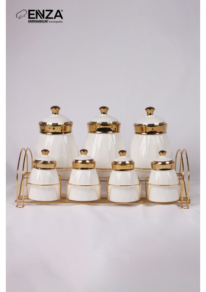 Marin Standlı Baharat Takımı 15 Parça