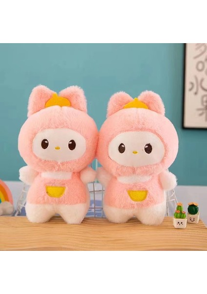 Sevimli Peluş Oyuncak Bez Bebek Doğum Günü Hediyesi Bebek 20-25CM (Yurt Dışından)