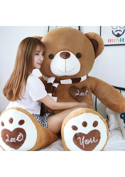 Büyük Kirpi Balığı Gökkuşağı Atı Küçük Panda Mikrofon Bebek Peluş Oyuncaklar 90-100CM (Yurt Dışından)