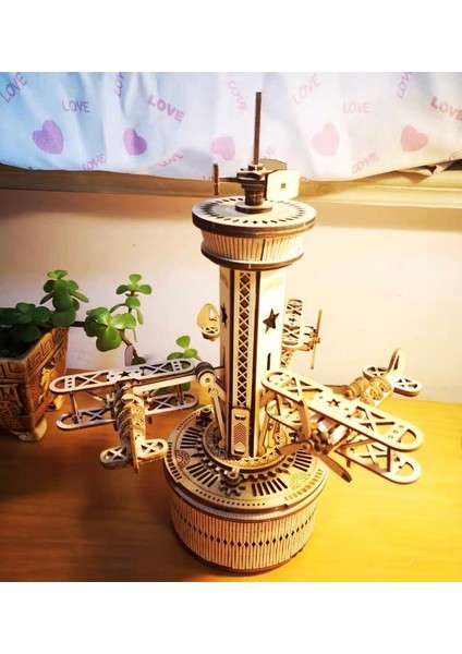 Yeni 3D Üç Boyutlu Puzzle Yaratıcı Montaj Ahşap Oyuncaklar Eğitici Montaj Oyuncaklar (Yurt Dışından)