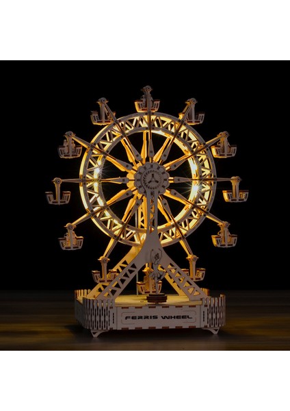 Yeni 3D Üç Boyutlu Puzzle Yaratıcı Montaj Ahşap Oyuncaklar Eğitici Montaj Oyuncaklar (Yurt Dışından)