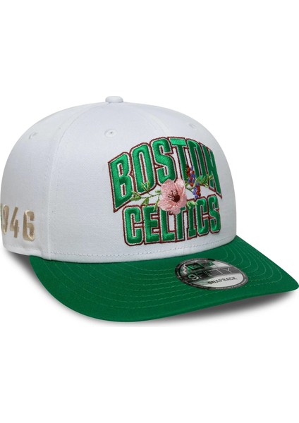 Boston Celtics Nba Wordmark White 9fıfty Snapback Ayarlanabilir Şapka