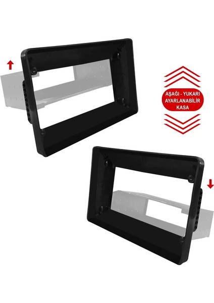 Oto Tablet Çerçeve 9 Inç Ayarlı Kasa Universal fiyatları