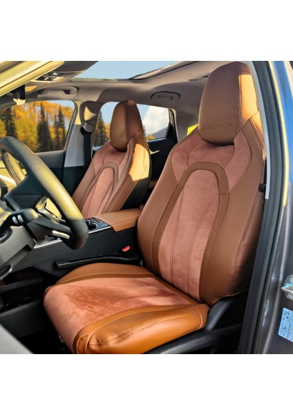 Chery Omoda 5 Araca Özel Oto Koltuk Kılıfı - Deri