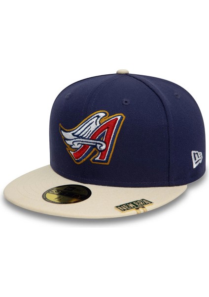 La Angels Visor Clip Navy 59FIFTY Şapka