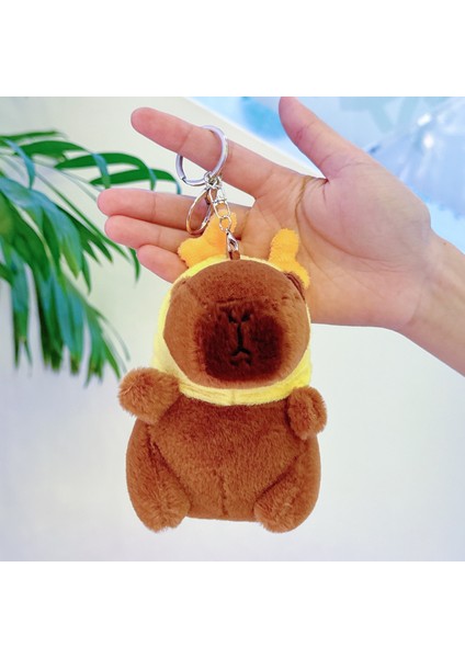 Gine Domuzu Bebek Biblo Peluş Bebek Anahtarlık (Yurt Dışından)
