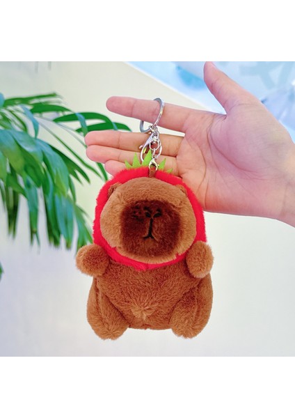 Gine Domuzu Bebek Biblo Peluş Bebek Anahtarlık (Yurt Dışından)