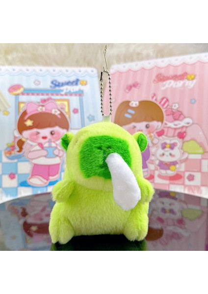 Gine Domuzu Bebek Biblo Peluş Bebek Anahtarlık (Yurt Dışından)