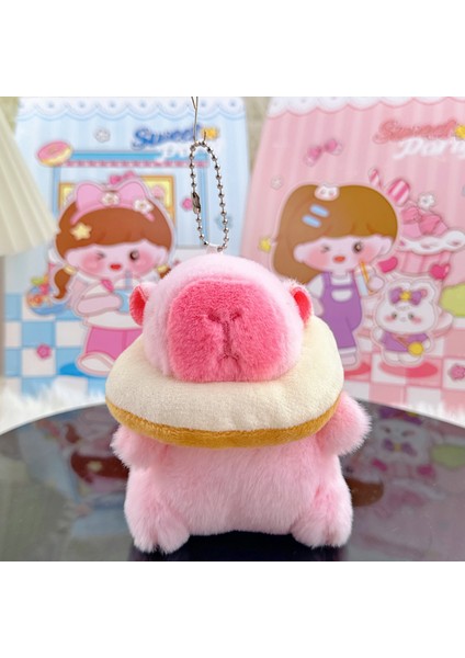Gine Domuzu Bebek Biblo Peluş Bebek Anahtarlık (Yurt Dışından)