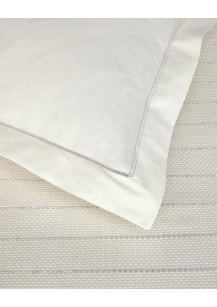 Lucent Simli Çift Kişilik Pike Takımı Gümüş