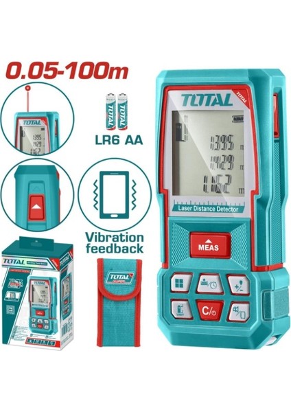 Lazer Metre 0,05-100 mt TMT51036