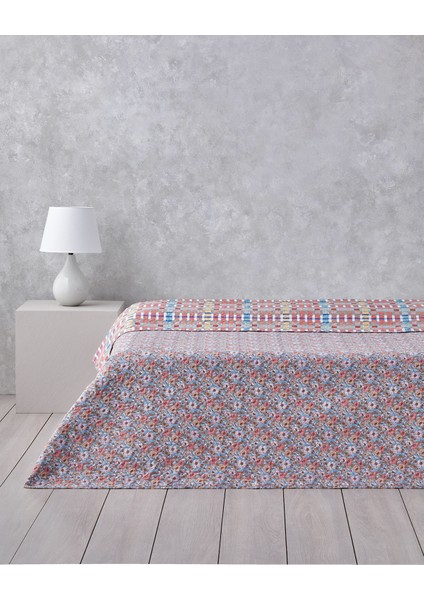 Ruby Blossom Tek Kişilik Çok Amaçlı Örtü 160 x 220 cm Kırmızı