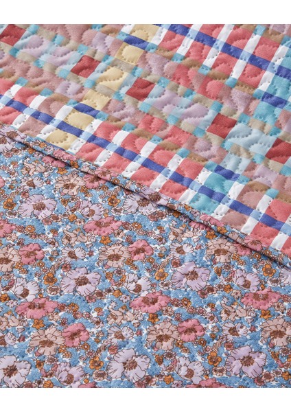 Ruby Blossom Tek Kişilik Çok Amaçlı Örtü 160 x 220 cm Kırmızı