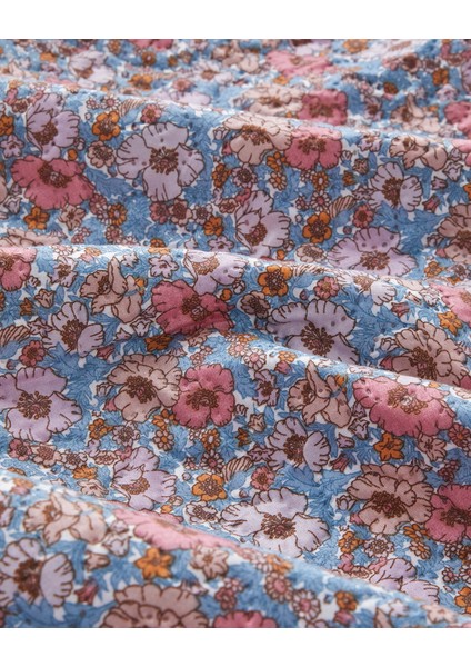 Ruby Blossom Tek Kişilik Çok Amaçlı Örtü 160 x 220 cm Kırmızı
