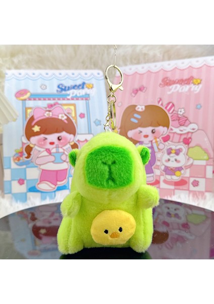 Gine Domuzu Bebek Biblo Peluş Bebek Anahtarlık (Yurt Dışından)