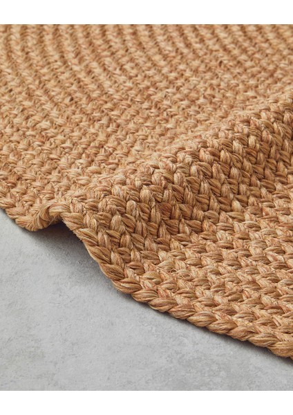 Juliet Yuvarlak Dekoratif Jüt Kilim 120 cm Natural fiyatları