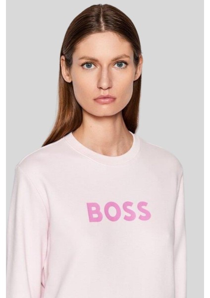 Regular Fit Kadın Sweatshirt Pembe