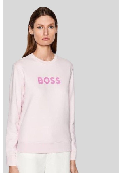Regular Fit Kadın Sweatshirt Pembe