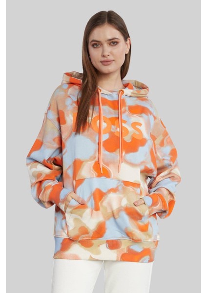 Kadın Sweatshirt Kırmızı