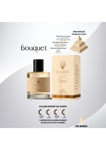 Bouquet 50 ml Edp Kadın Parfümü (For Women).