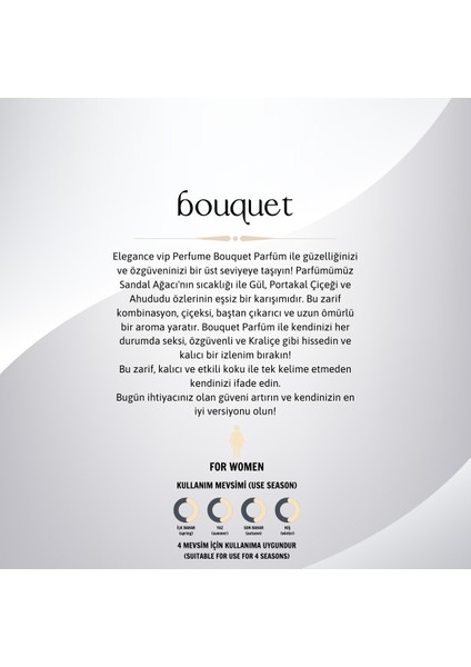 Bouquet 50 ml Edp Kadın Parfümü (For Women). modelleri