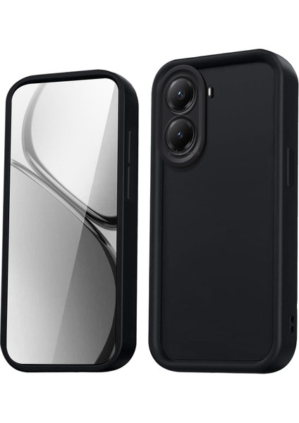 Xiaomi Poco X7 Pro Kılıf Lansman Silikon Yumuşak Renkli Kamera Korumalı Çıkıntılı Kalın Kenarlı Coffe