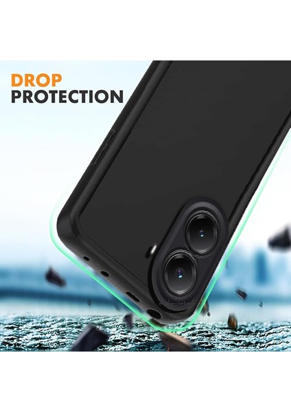 Xiaomi Poco X7 Pro Kılıf Lansman Silikon Yumuşak Renkli Kamera Korumalı Çıkıntılı Kalın Kenarlı Coffe