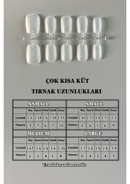 100 Jel Tips LARGE beden ÇOK KISA KÜT Takma Tırnak Seti. Özel Kutuda. Yapıştırıcı Hediyeli