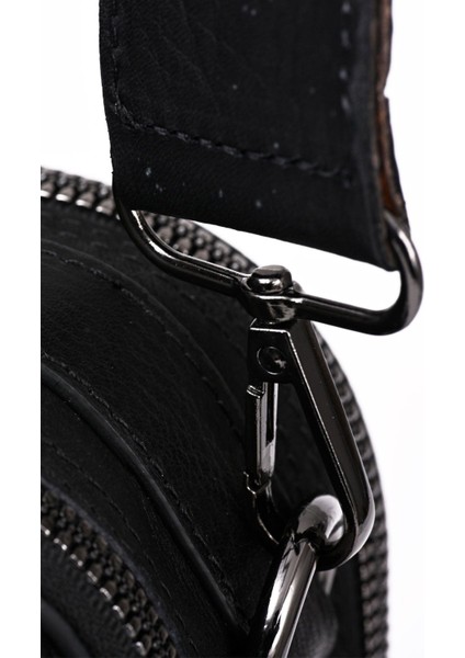 Şık ve kullanışlı orta boy hakiki deri erkek el portföyü, siyah renk. indirimleri