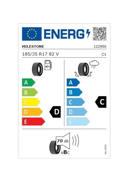 185/35 R17 82V Carmile Sport Oto Yaz Lastiği (Üretim Yılı:2025) fiyatları