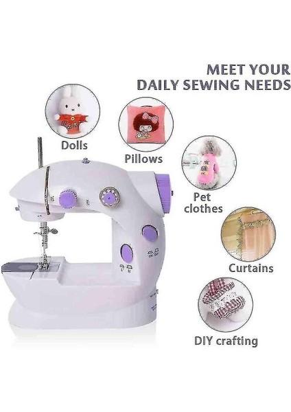 Mini Ev Dikiş Makinesi Pedallı Sewing Machine