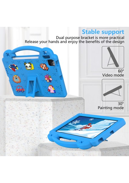 iPad Air 11 2024 Için Eva Darbeye Dayanıklı Tablet Kılıfı (Yurt Dışından) modelleri