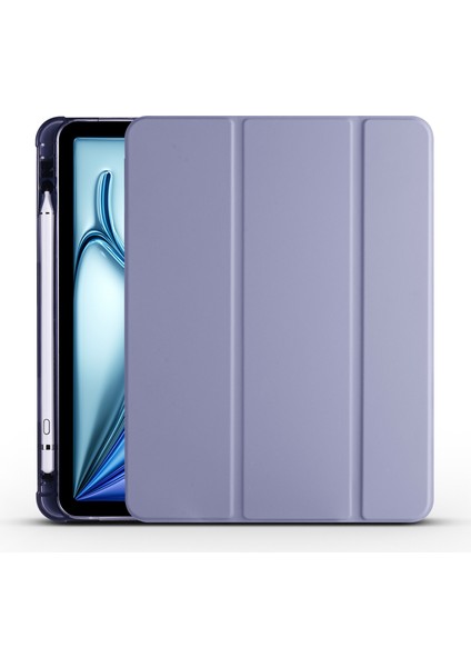 iPad Air 11 2024 Için Akıllı Deri Tablet Kılıfı (Yurt Dışından)