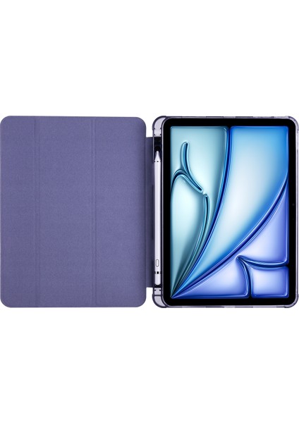 iPad Air 11 2024 Için Akıllı Deri Tablet Kılıfı (Yurt Dışından) modelleri