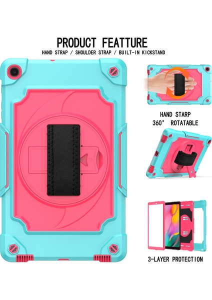 Samsung Galaxy Tab A 10.1 (2019)/T515 Için Silikon+Pc Kılıfı (Yurt Dışından) fiyatları