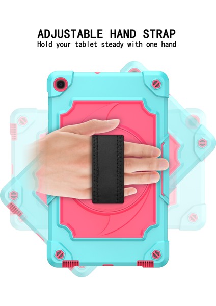 Samsung Galaxy Tab A 10.1 (2019)/T515 Için Silikon+Pc Kılıfı (Yurt Dışından) fırsatları