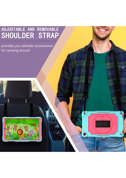 Samsung Galaxy Tab A 10.1 (2019)/T515 Için Silikon+Pc Kılıfı (Yurt Dışından) indirimleri