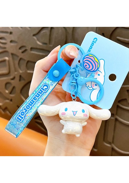 Renkli Sanrio Keychain Cut Backpack Pendant Car Keychain (Yurt Dışından)