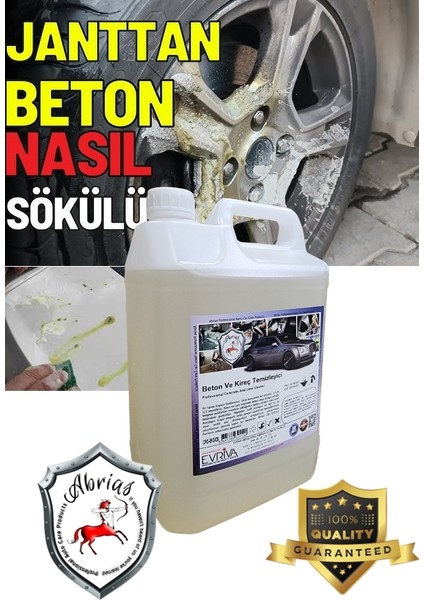 Beton Kireç ve Cam Temizleyici Pro Inhibitörlü 5lt modelleri