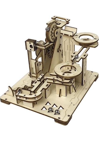 Mekanik 3D Üç Boyutlu Yapbozlar El Yapımı Montajlı Yapboz Oyuncakları Palet Topu (Yurt Dışından)